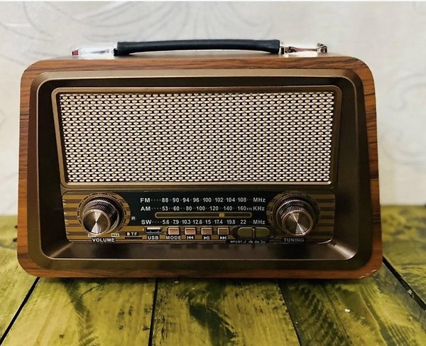 Nostaljik Radyo Ev Ofis Hediyesi Büyük Boy