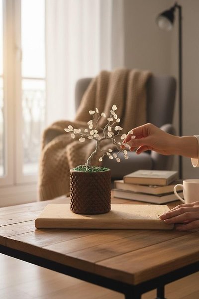 FREFLY 14 şubata özel bir hediye Doğanın şifasını ve estetiğini Özel saksılı 20 cm