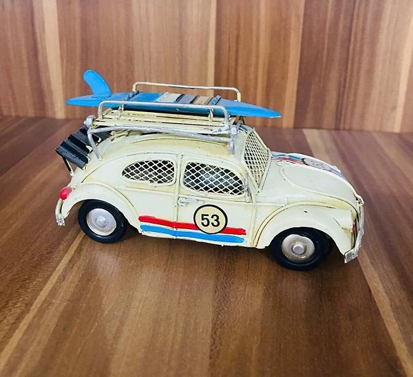 Volkswagen Beetle Classic Vosvos Dekoratif Metal Araba