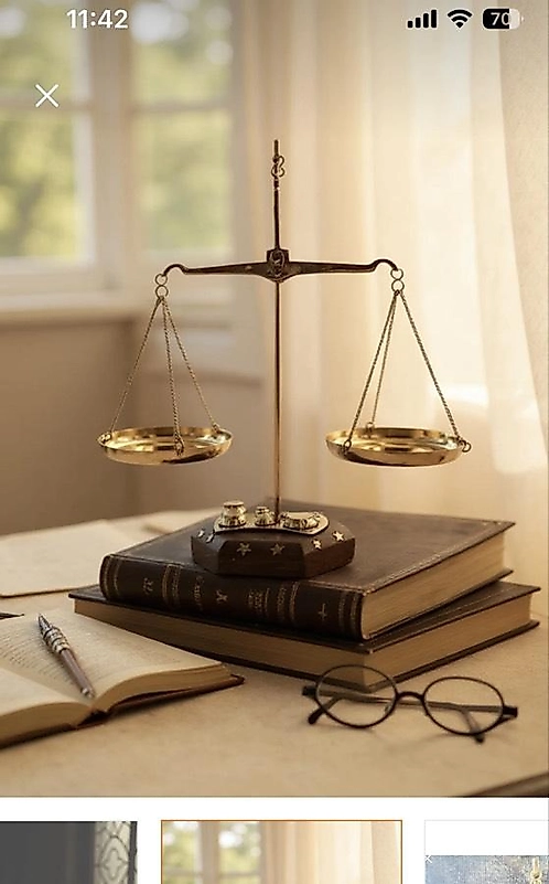 FREFLY Hakim Savcı Avukat Hediyesi Adalet Terazi Pirinç Hassas Terazi