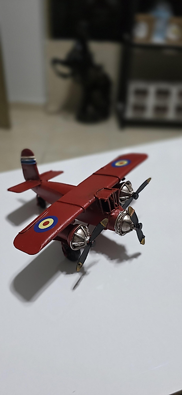 Metal Dekoratifl uçak