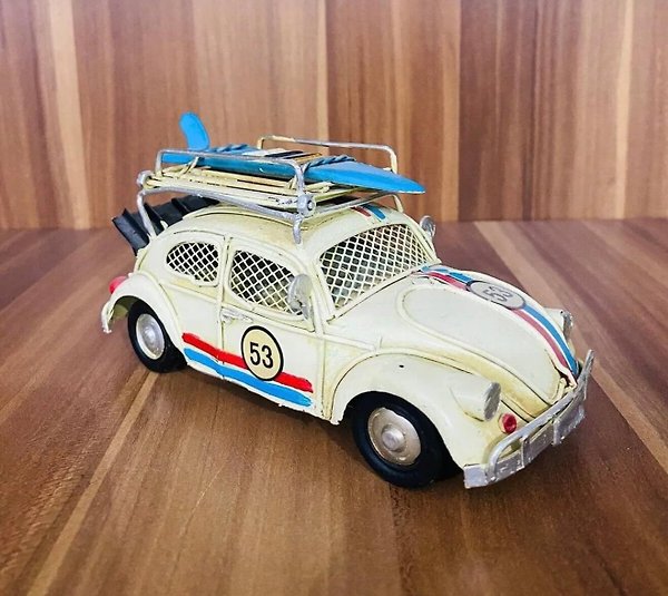 Volkswagen Beetle Classic Vosvos Dekoratif Metal Araba