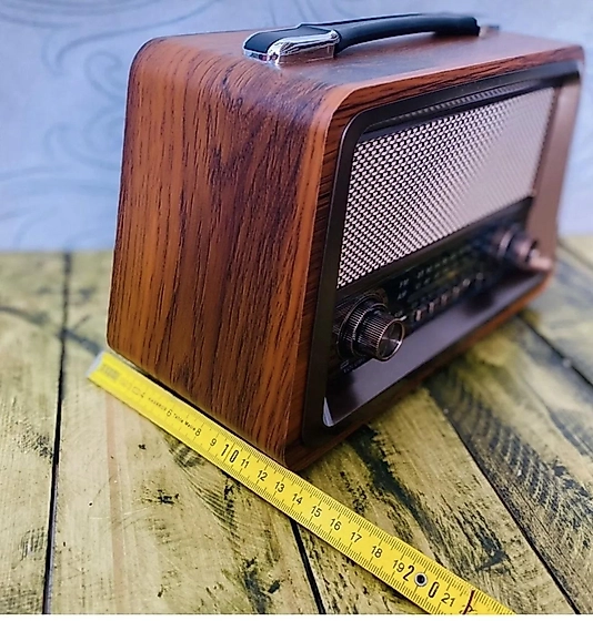 Nostaljik Radyo Ev Ofis Hediyesi Büyük Boy