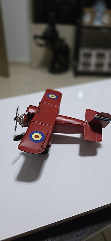 Metal Dekoratifl uçak