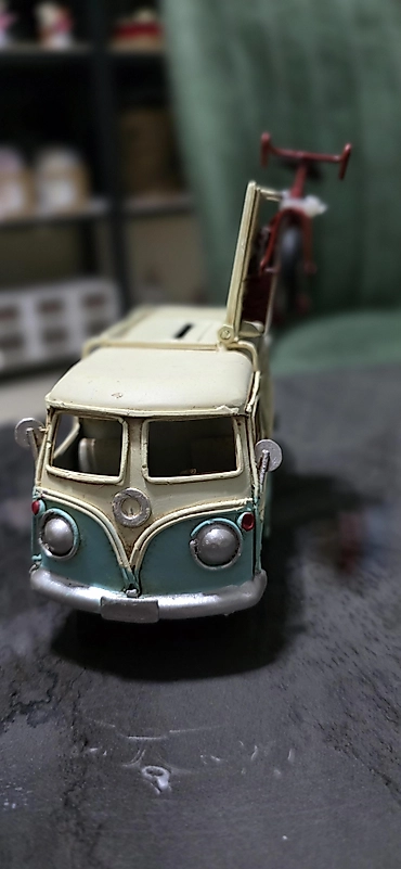 METAL MİNÜBÜS ÇERÇEVELİ KUMBARA