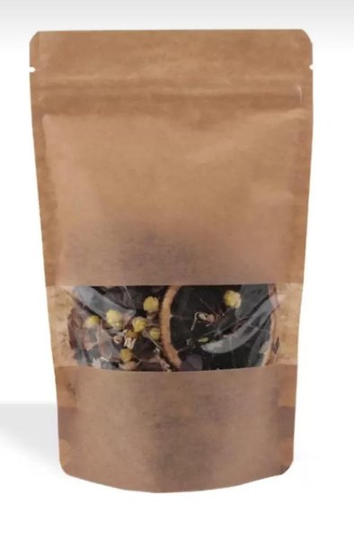 DOYPACK KRAF PENCERELİ KİLİTLİ 13 *22.5  250 GR. 50 ADET