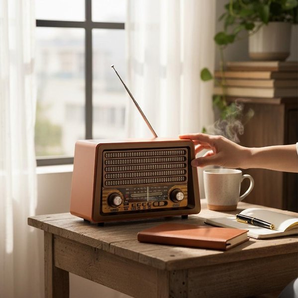 Rt-750 Bluetooth Fm-Usb-Tf-Aux Şarjlı Nostaljik Radyo