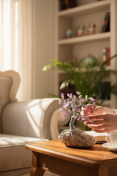 FREFLY 14 şubata özel bir hediye Doğanın şifasını ve estetiğini DOĞAL AMETİS  20 cm