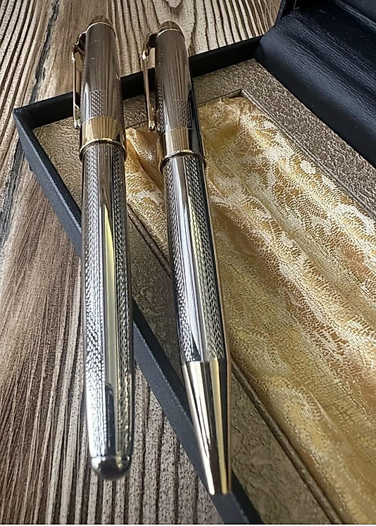 Ögretmenler Günü Lüx Kalem Seti Deri Kutulu Kisiye Özel