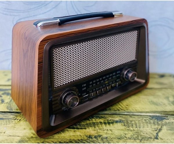 Nostaljik Radyo Ev Ofis Hediyesi Büyük Boy