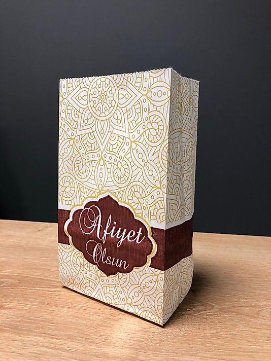 DİPLİ KESE KÂĞIDI 12.5*7*29  1000 GR 250 ADET