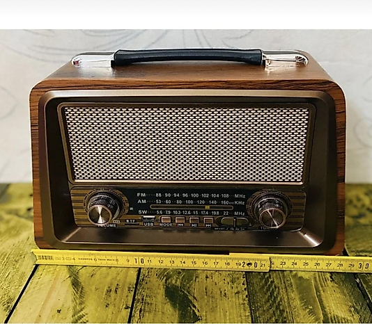 Nostaljik Radyo Ev Ofis Hediyesi Büyük Boy