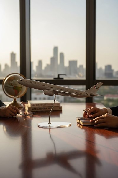 Airbus A330-300 Model Uçak ,GRİ Renkli Uçak Maketİ