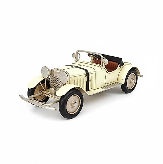 Frefly dan Nostaljik metal araba  Retro el  boyaması