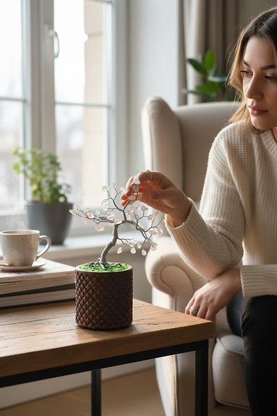 FREFLY 14 şubata özel bir hediye Doğanın şifasını ve estetiğini Özel saksılı 20 cm