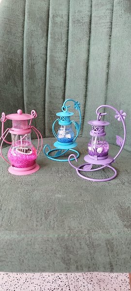 FREFLY Gemici Feneri Kandil Şeklinde Dekoratif Jel Mum (1 Adet0}